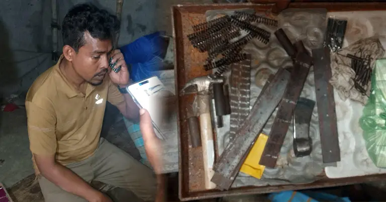 জলদস্যু বিল্লাল গাজী, জব্দ করা অস্ত্র